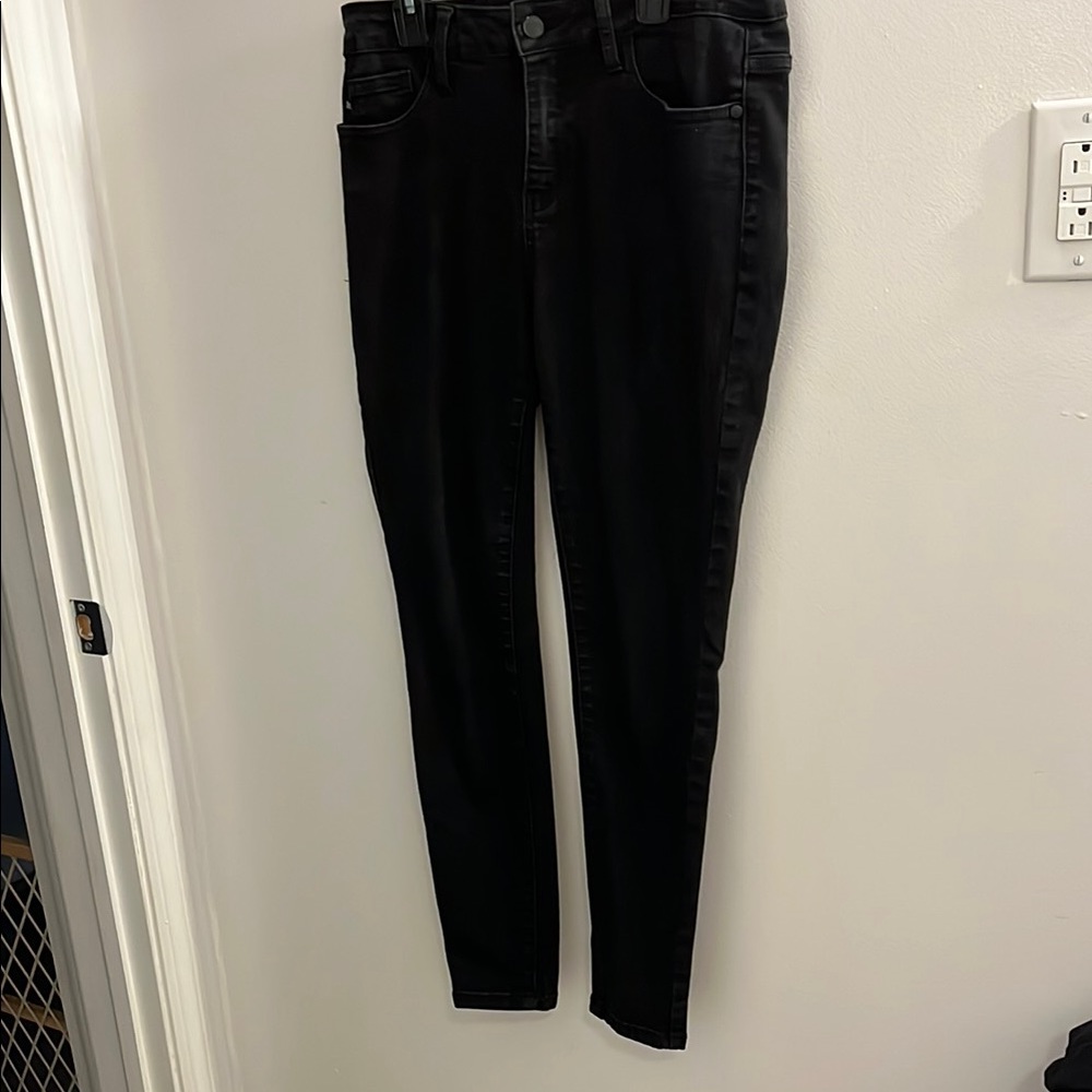 LIKE NEW EUC Judy Blue Women's Classic Black Skinny Jeans 9/29